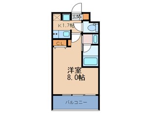 Gate Court Osaka Fukushimaの物件間取画像